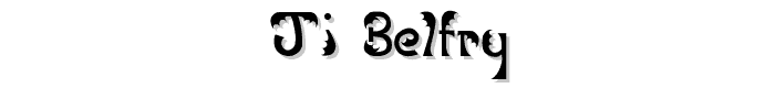 JI Belfry font